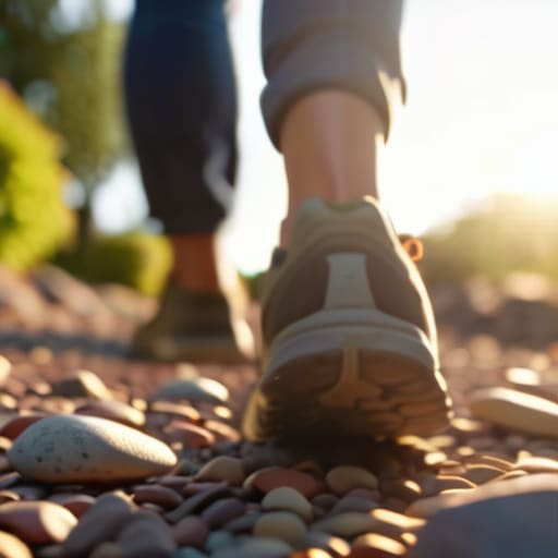 The Magic of Mindful Walking Practices in the Dusk.