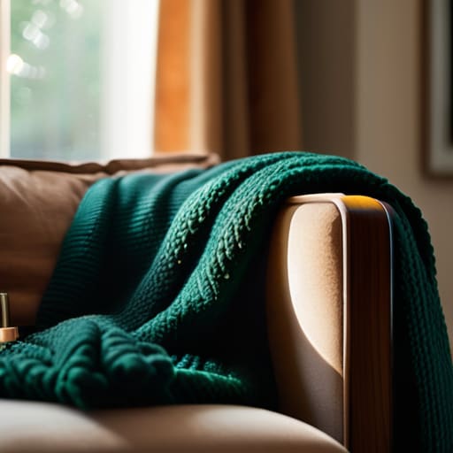 Bringing the Warmth Home with cozy textures.