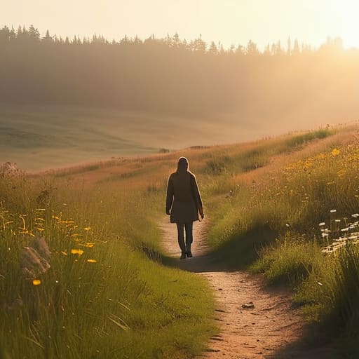 Making the Twilight Yours during sunset walks.